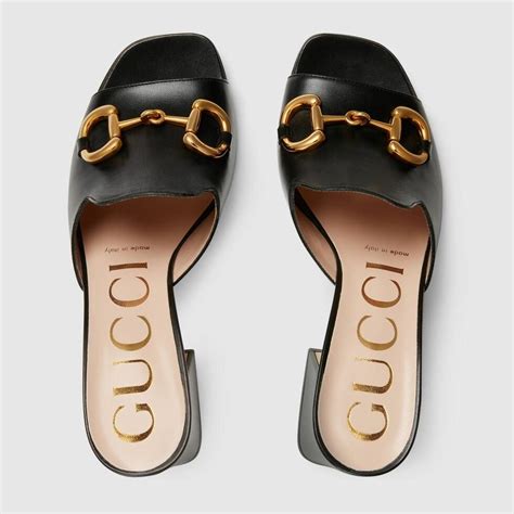 gucci horsebit slide sandals|gucci horsebit platform sandal.